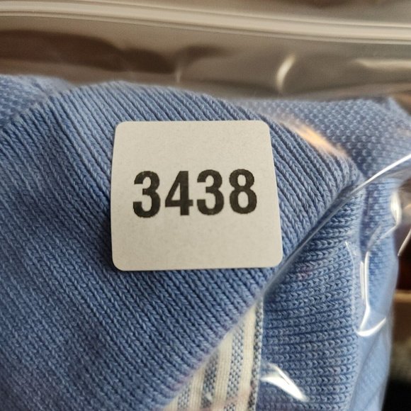 VTG Tommy Hilfiger Light Blue Short Sleeve Polo Shirt 100% Cotton Size Large - Picture 9 of 9